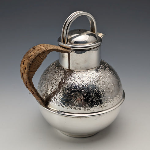 British Vintage Silver Plated 1 Pint Jersey Jug